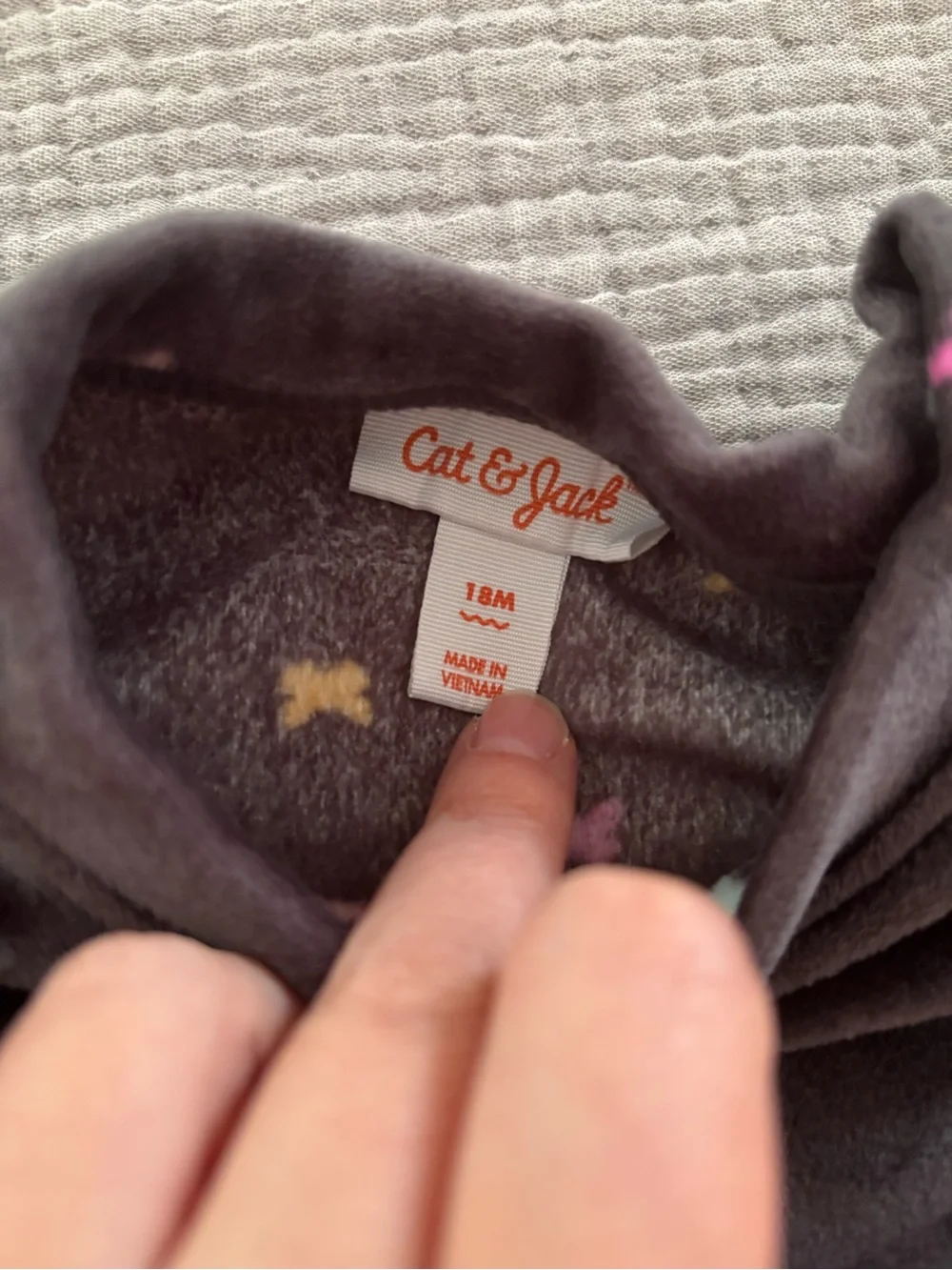 Cat & Jack Girls Velour Sweatsuit Bundle 18 Month